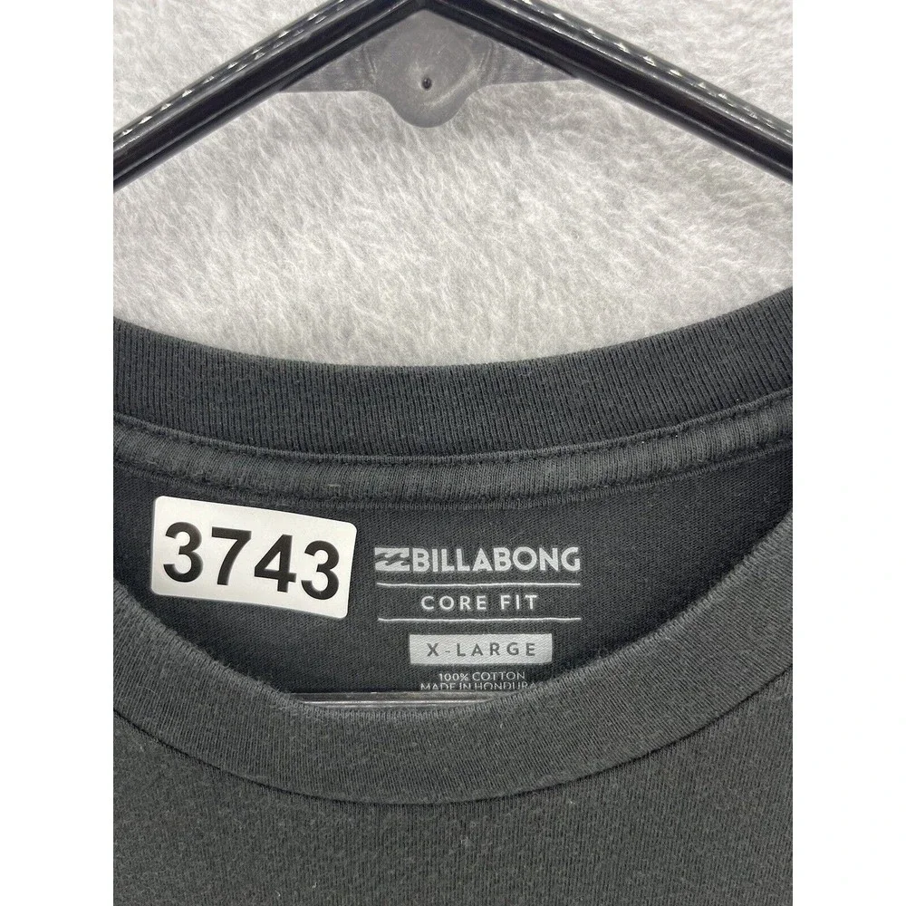 Billabong Kids Shirt Solid Black Short Sleeve Size XL Cotton Aloha Surfer - Picture 6 of 9